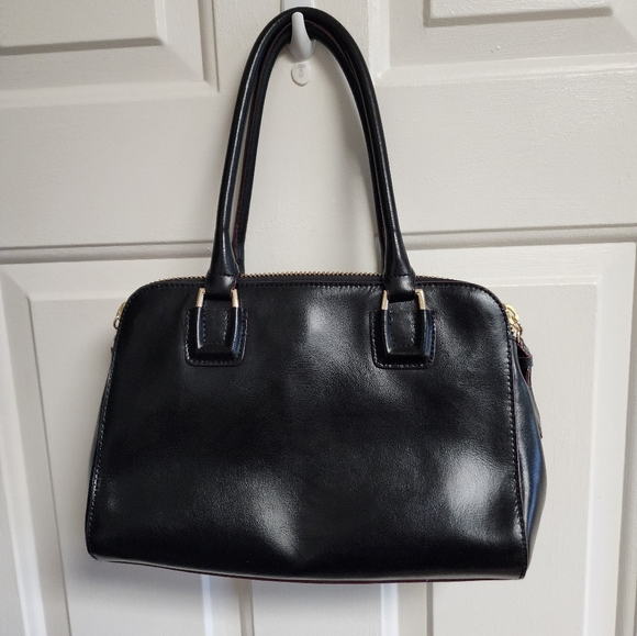 Antonio Melani black leather handbag - Picture 5 of 10